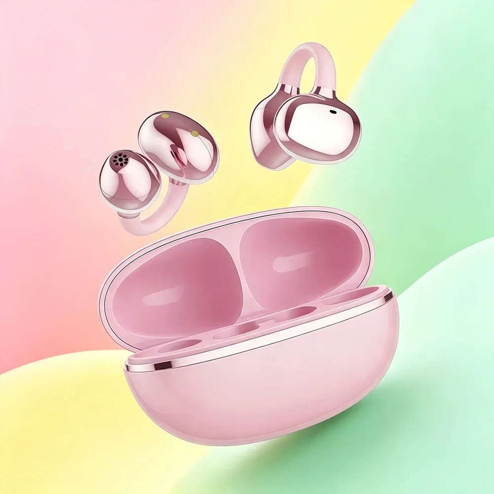 TWS Fone Bluetooth Earphones Wireless Earbuds Offer Crisp Audio Details Lightweight Build Handy Touch Controls for Podcasts