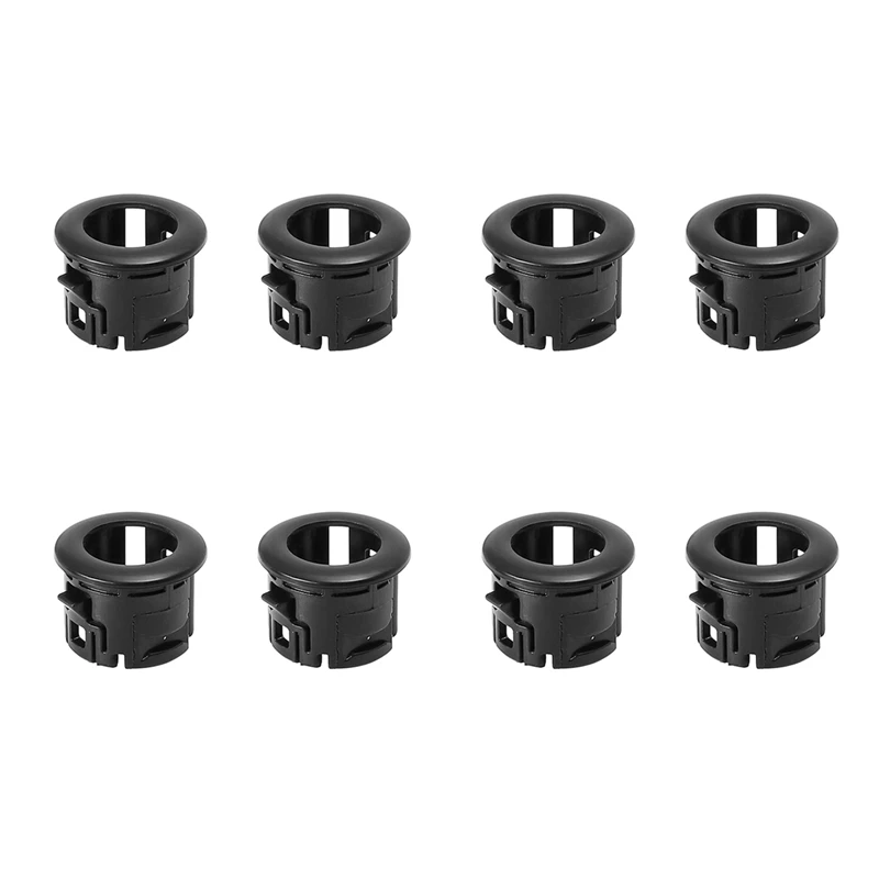 Car Bumper Parking Assist Sensor Retainer Holder Bracket 89348-33010 For Toyota 4Runner Tacoma ES350 HS250H,8Pcs Black