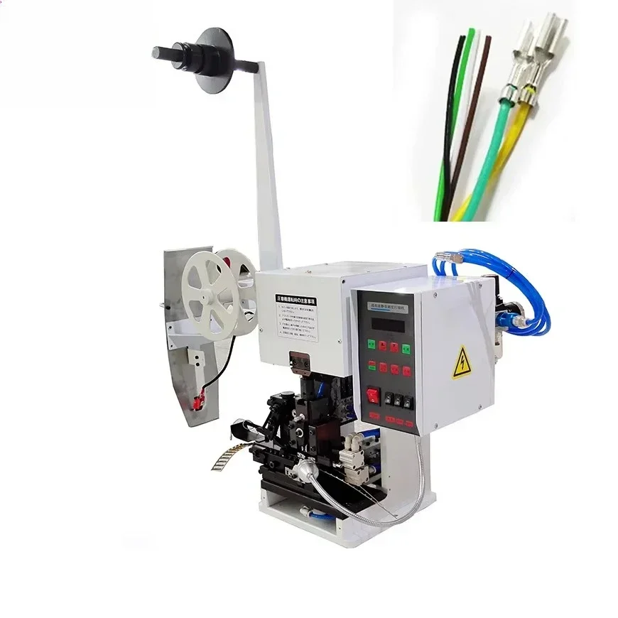 2025 hot sale Molex Semi Automatic Multi Core Cle Stripping Crimping hine Thin Wire Stripping and Crimping hine