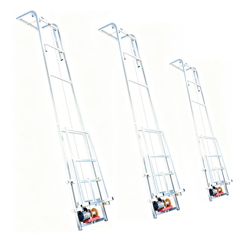 Wholesale New Electric Power Cargo Lift Stainless Steel Automatic Solar Panel Lifting Electromechanical Ladder Freight Elevator