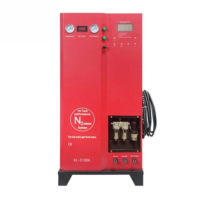 Automatic Digital Car Tire High Purity Nitrogen Generator N2 Inflatable Digital System Car Tyre Inflator