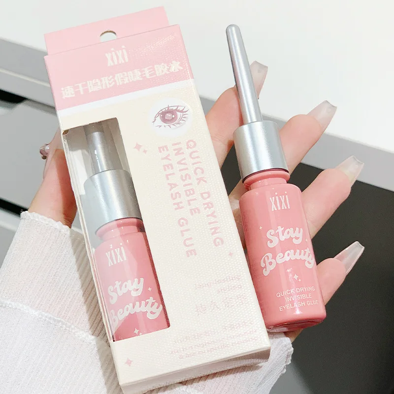 xixi 8g False Eyelash Extension Glue Waterproof Fast Dry Long Lasting Strong No Irritation Transparent Eyelash Primer Tools