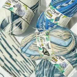 1*100g ball Opal  75% wool, 25% polyamide/ Nylon  socks knitting yarn