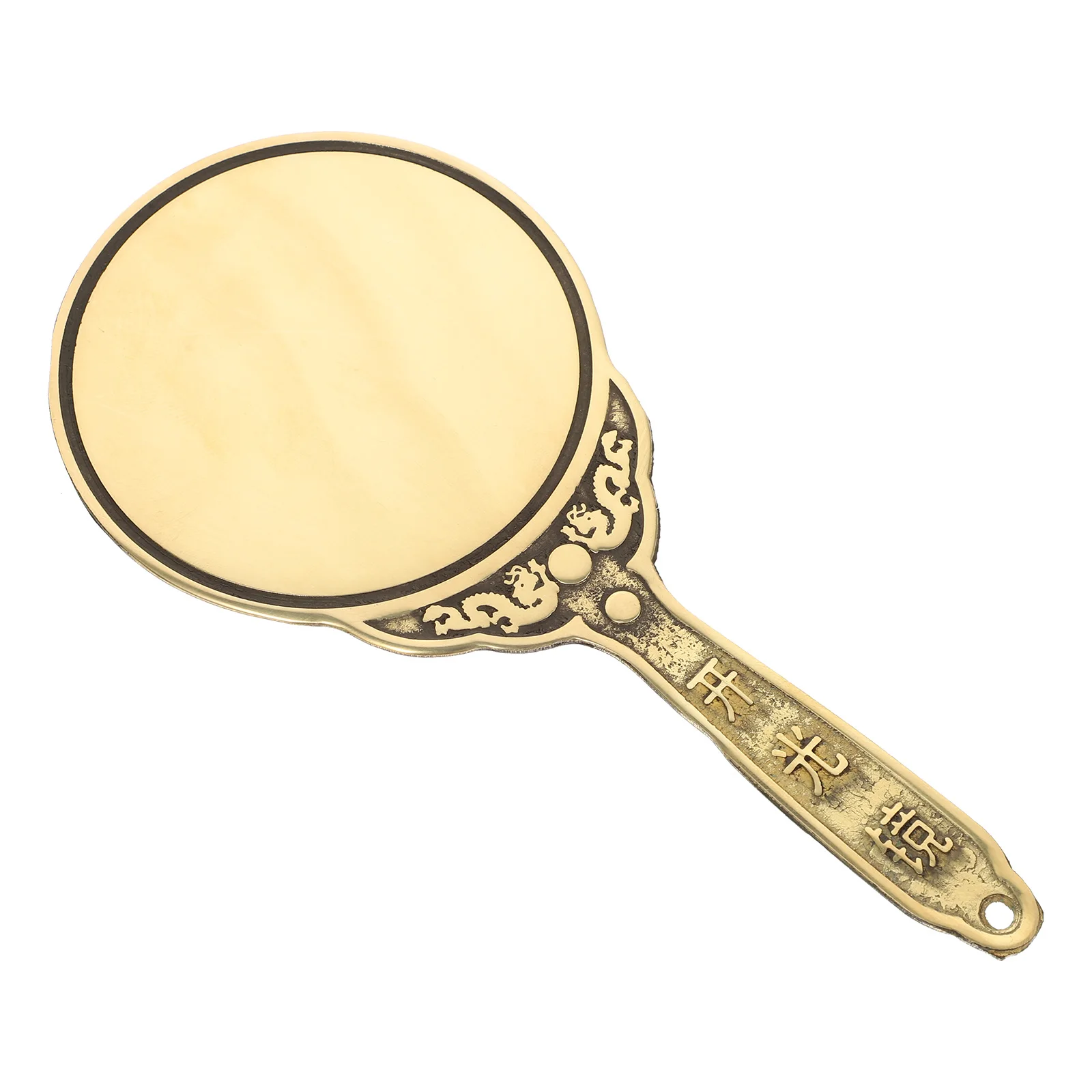 

Copper Gossip Mirror Feng Shui Convex nament Artistic Craft Decor Bagua Home Decoration Traditional Chinese Durability Exquisite