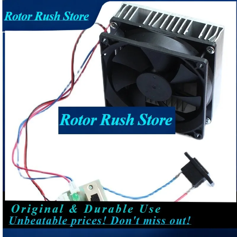 RoRuSFor Semiconductor Refrigeration Sheet Kit 12v Electronic Refrigerator, Radiator Small Air Conditioner Refrigerator Cooling