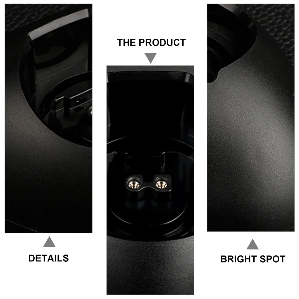 1 قطعة مقص الشعر الكهربائية حامل صغير الحجم عدم الانزلاق أسفل الراقية الملمس USB شحن قاعدة لتخزين مقص الشعر