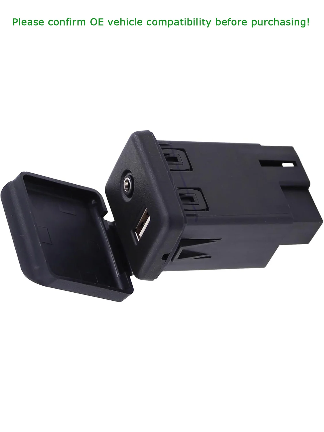 

Аудиоплеер Aux Jack Jet Black и адаптер USB-порта для Chevrolet Cruze 2016-2019 OE # 84333024, 13588852, 39025937