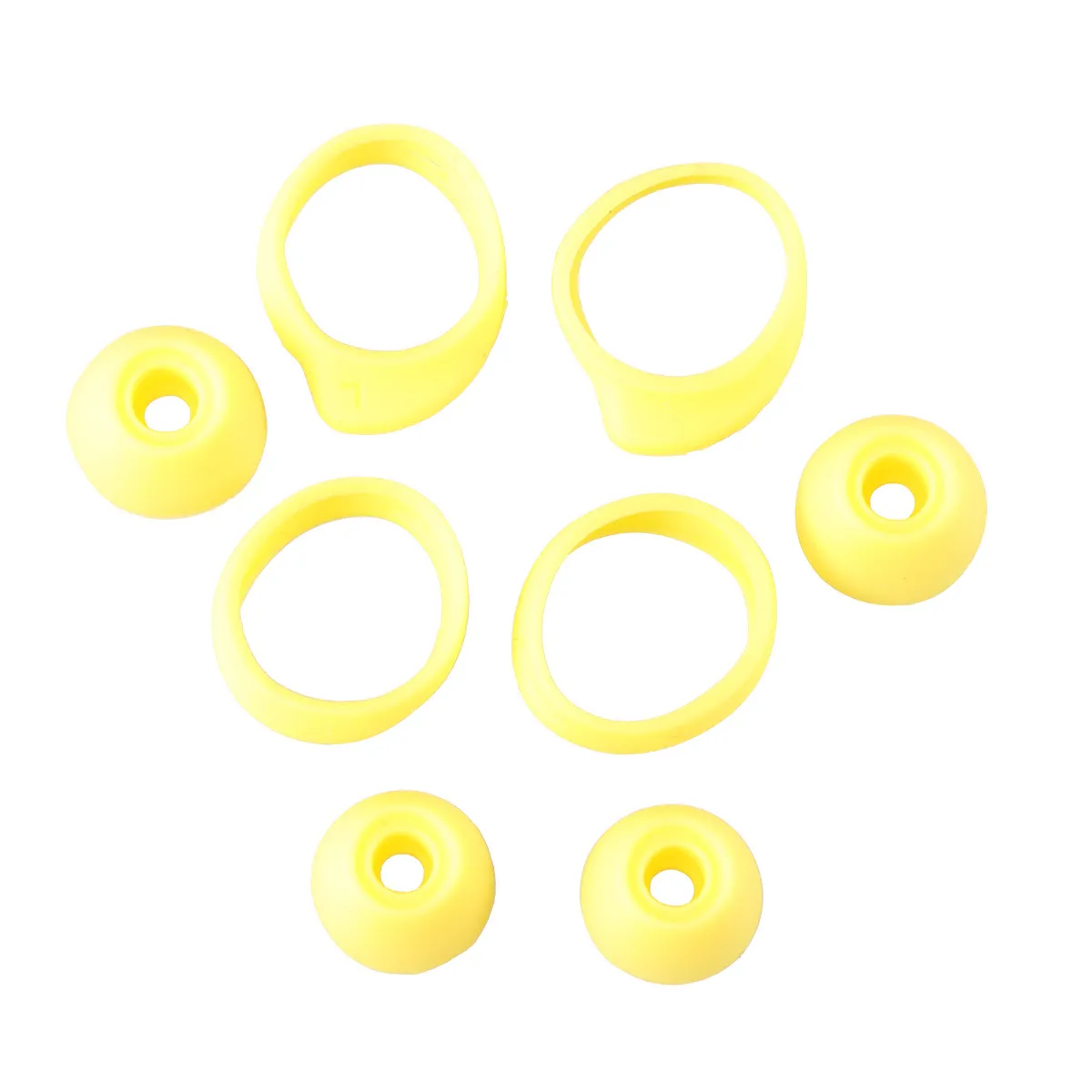 

Yellow Earphone Cover Set Premium Silicone Earbud Tips for 2019 Comfortable Skin-Friendly Anti-Loss Design