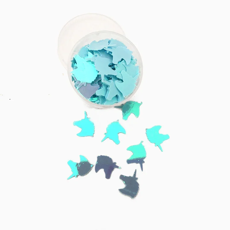 30g Iridescent Unicorn Confetti  10MM Wedding Birthday Baptism Party Table Scatter DIY Decorations Supplies Purple Blue Green
