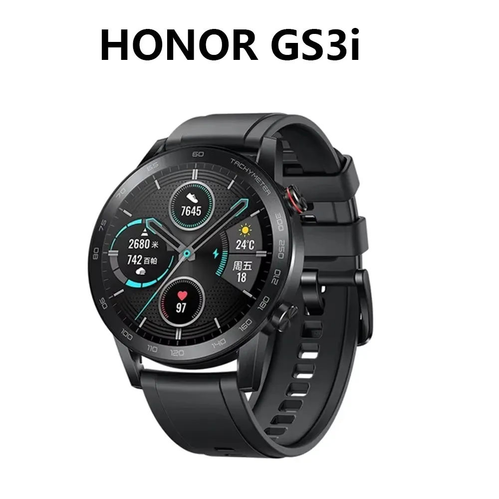 Honor GS 3i Smart Watch Bluetooth 5.1 Blood Oxygen Battery Life 14 Days Waterproof Smartwatch