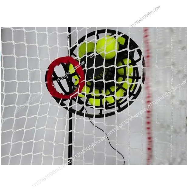 Tennis Trainer Tennis Toss Machine Set Ball Net  Single Practice Set Ball Receiving Net