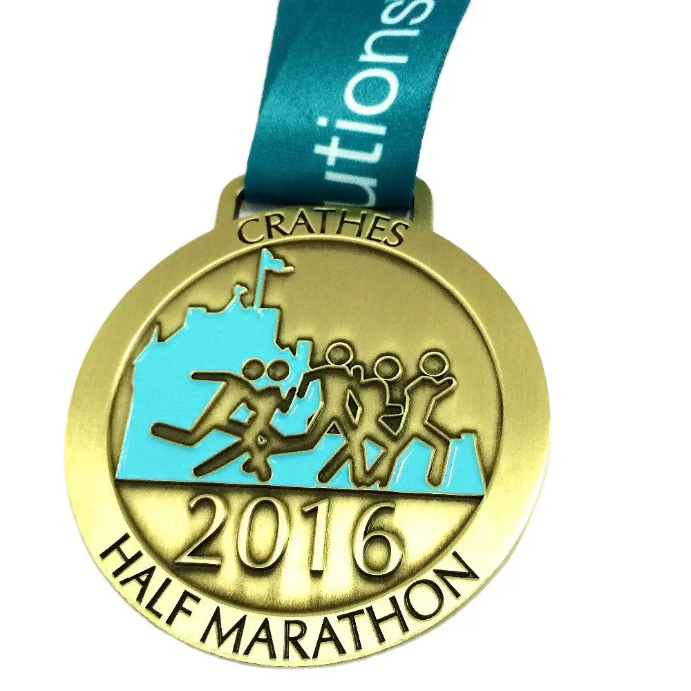 

600pcs metal medal in soft enamel