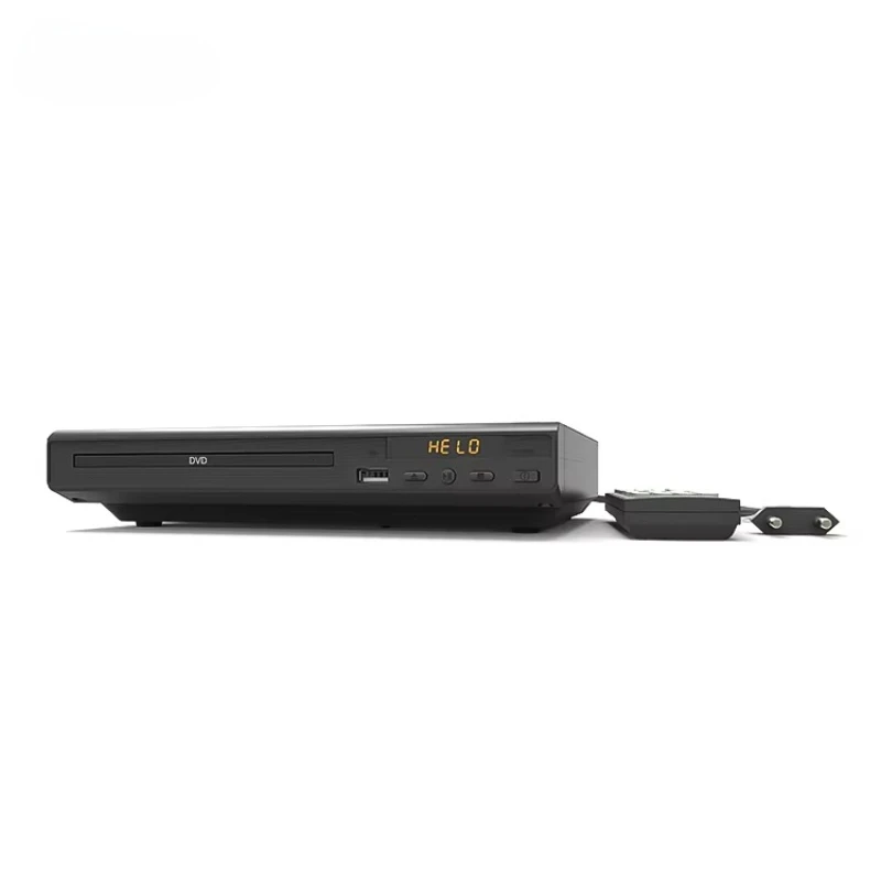 High Quality DVD Player Thin USB Media Box Multi-function Portable Support VCD CD Disc DVD Player for Home Traveling USB Input