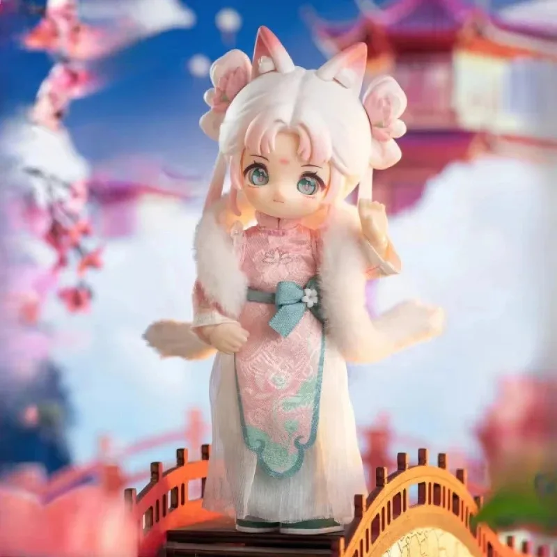 Nagi 4 Exchange The Untrammeled Traveler Series Ob11 1/12 Bjd  Blind Box Action Figure Desktop Ornament Mysterious Box Gift