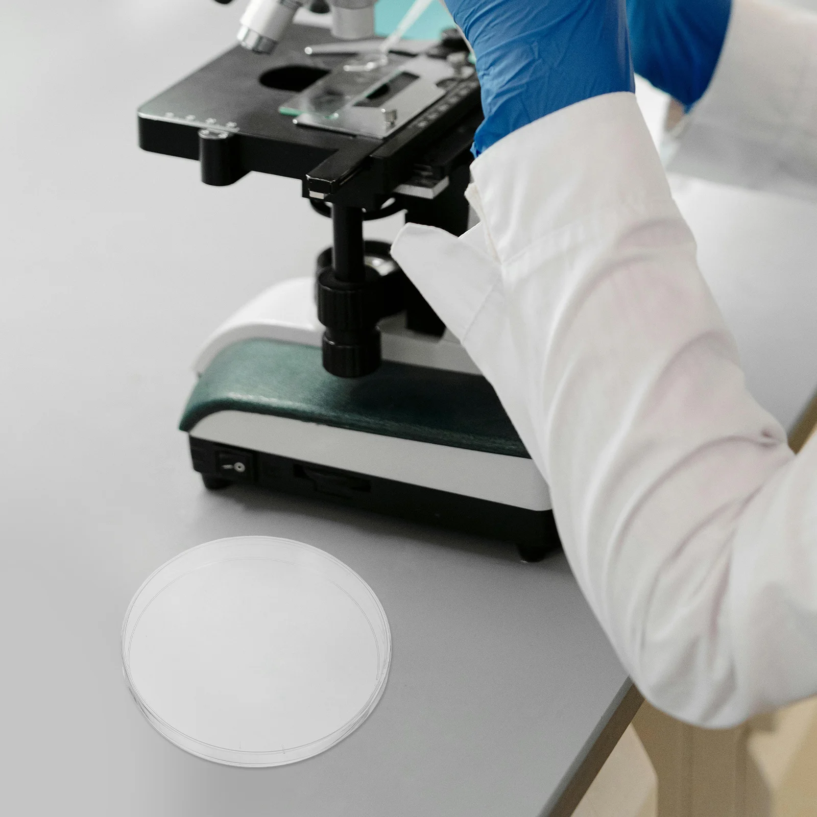 

10Pcs 14.3cm X 1.6cm Transparent Petri Dishes with Lids for Cell Culture and Tissue Culture in Labs Lab Dishes