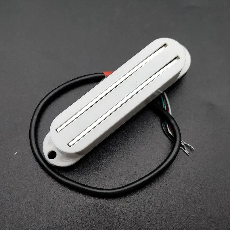 Alnico V Mini Alnico Humbucker Twin Blade Pickup Mini Dual Rail 9K for Electric Guitar Replacement Multi Colour