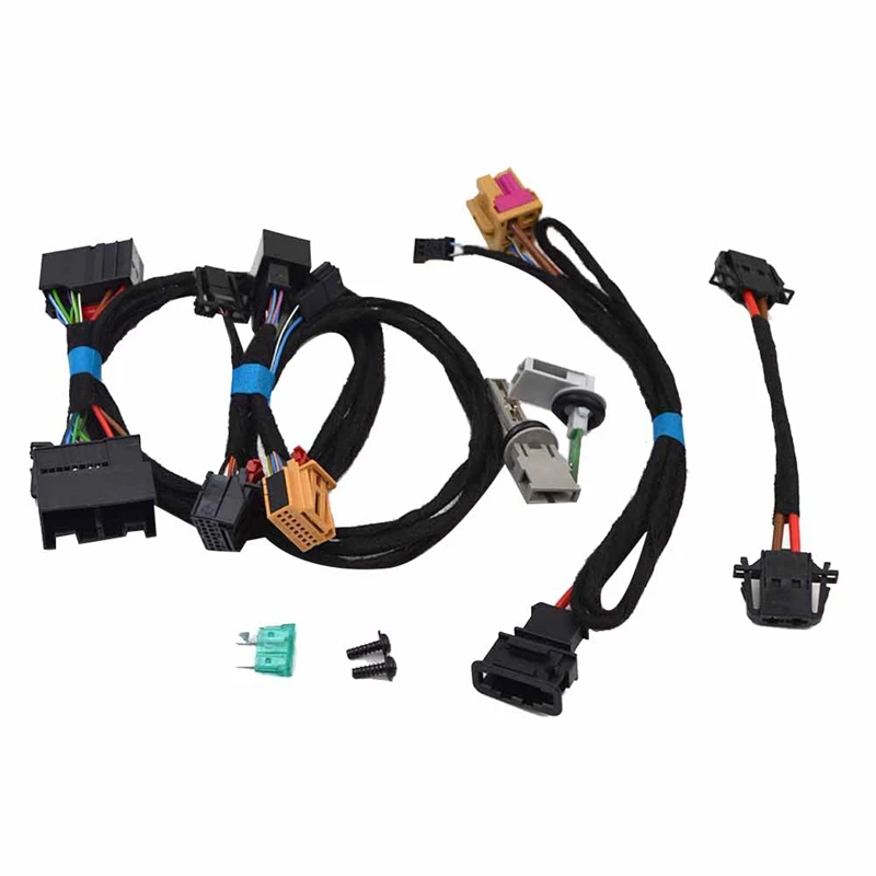 

PQ35 Air Conditioning Switch Wiring Harness A/C Cable Conversion Line Accessory For Golf 5 /6 Jetta MK5 /6 Tiguan Passat B6 B7