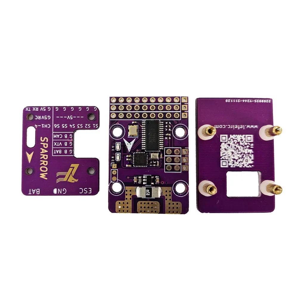 Lefei Sparrow 3 OSD Flight Controller Gyro Stabilization Return Home Support SBUS PPM IBUSP WM CRSF For RC Airplane