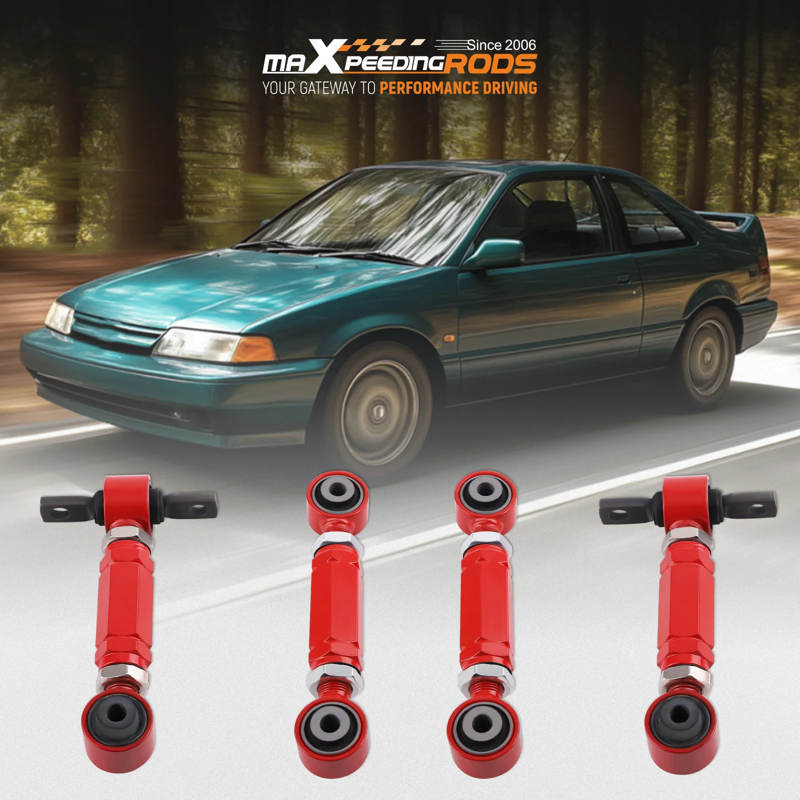 Adjustable Rear Camber + Toe Arm Kit Alignment For Integra DA DC2 DB 1990-2001