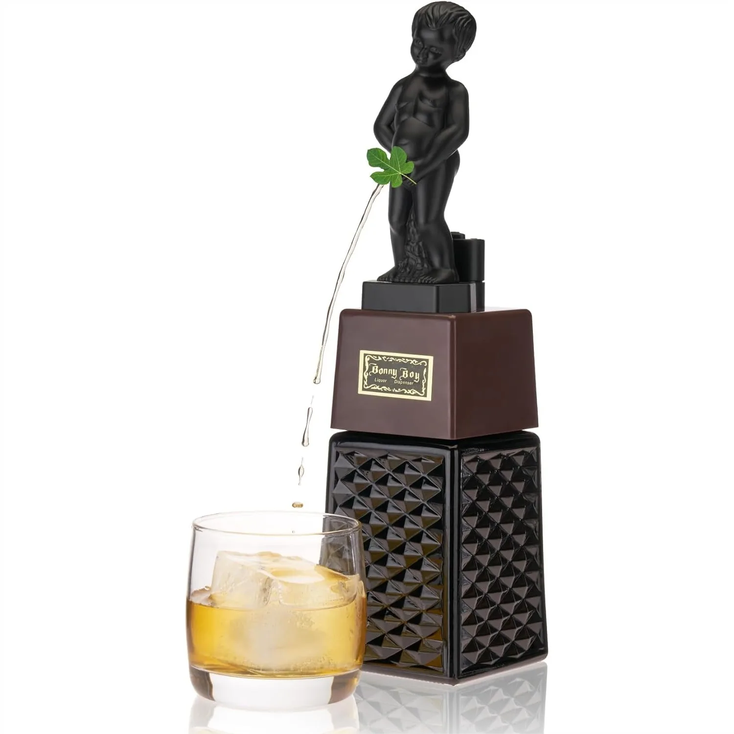 

Liquor Dispenser, Novelty Drink Dispenser for Whiskey, Vodka, Gin, and Spirits, Fun Bar Cart Accessories for Home Bar, Man Cave