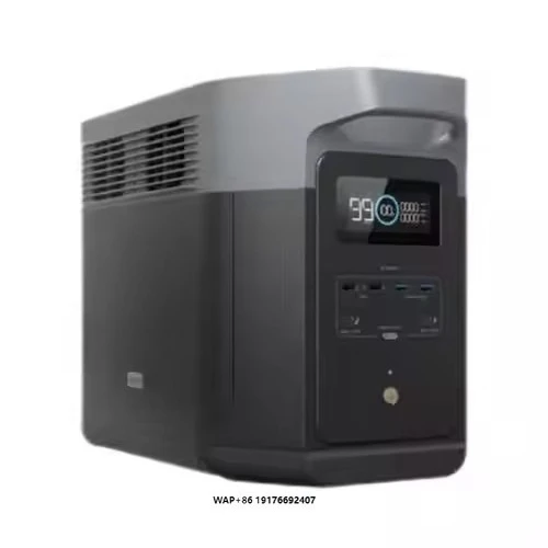 ECOFlow Portable Power Station DELTA 2 Max, 2400W LFP Solar Generator, 2046Wh Solar Powered Generator for Home Backup