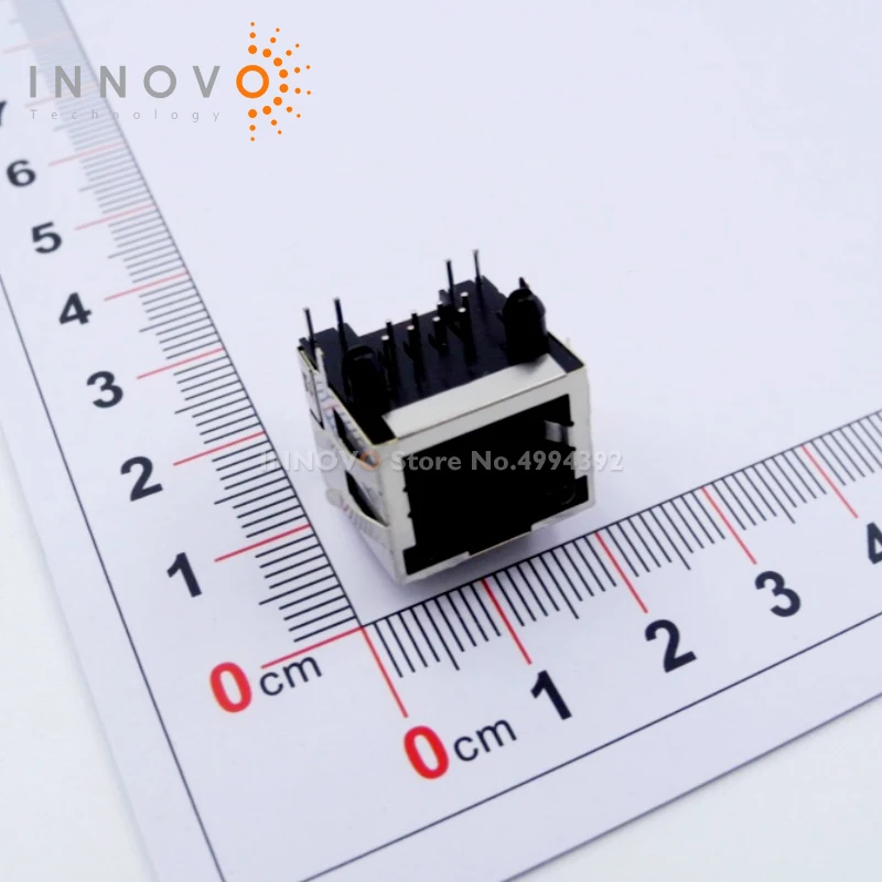5/10pcs/lot DS1128-09-S8B8S CONN MOD JACK 8P8C R/A SHLD GREEN-YELLOW LED RJ45-TRH New Original