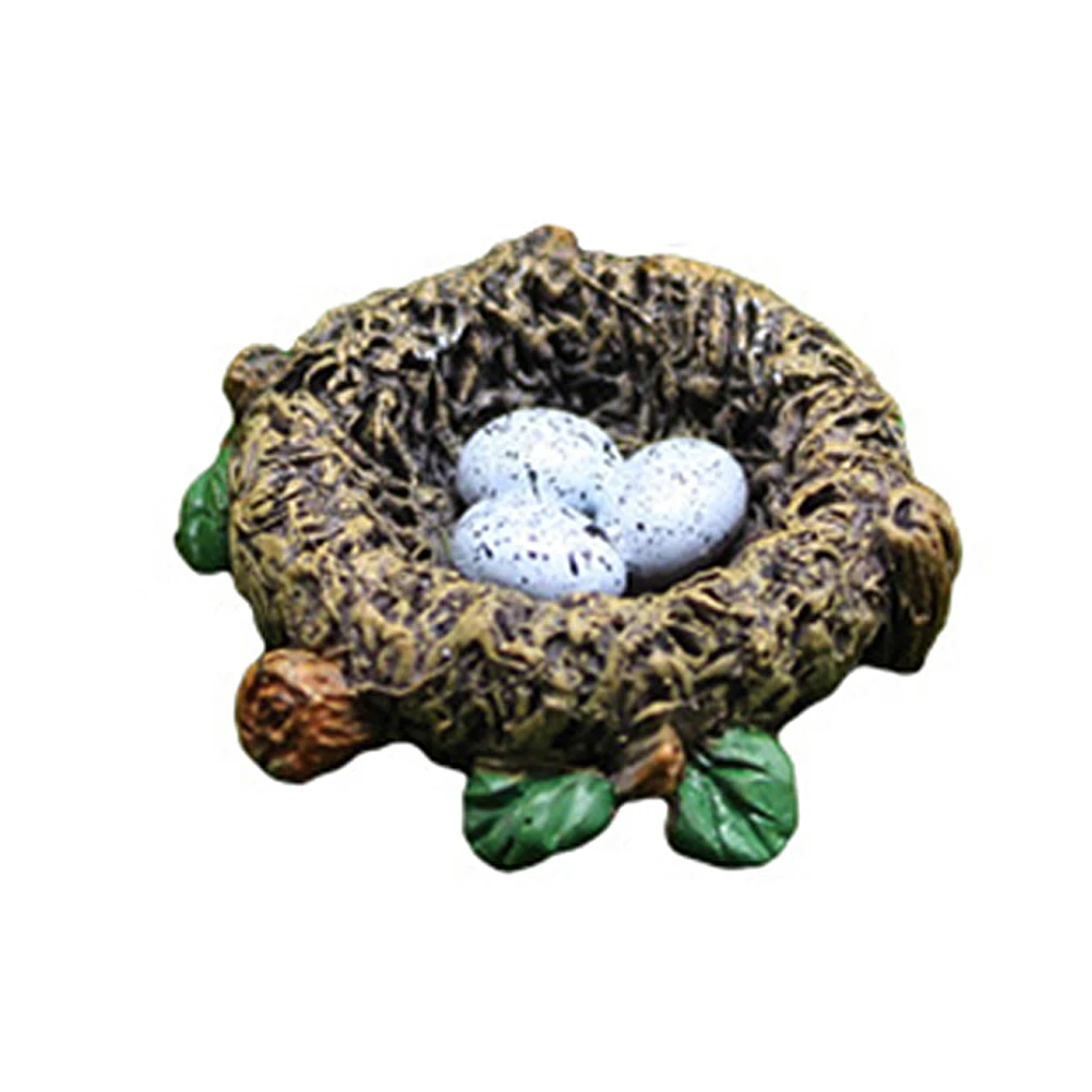 Ornements de pelouse pratiques de haute qualité, matériau en résine, usage polyvalent, mini jardinage, figurine Birdie Auckland, tout neuf