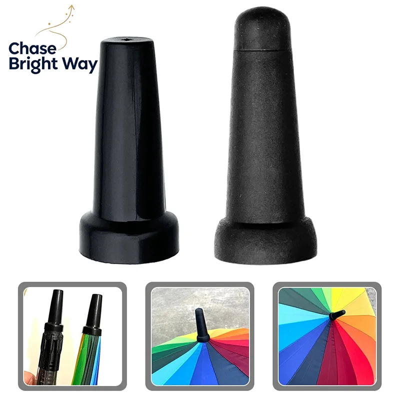 Long-handled Umbrella Repair Parts Supply Accessories Tip Protector Replacement Tops Cover Professional Tips