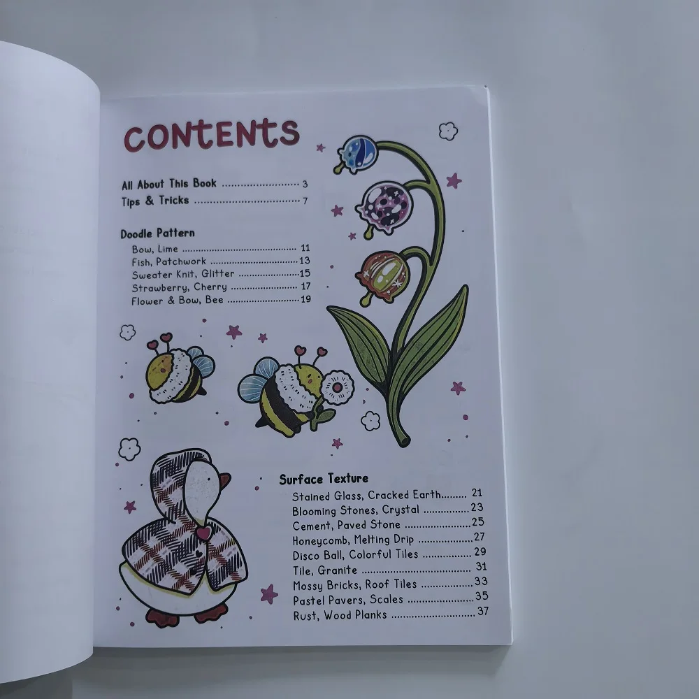 Coloring Book for Adults/Kids - How to Draw Patterns: Easy and Fun Step-by-Step Guide for Unique Creations,Cultivate imagination