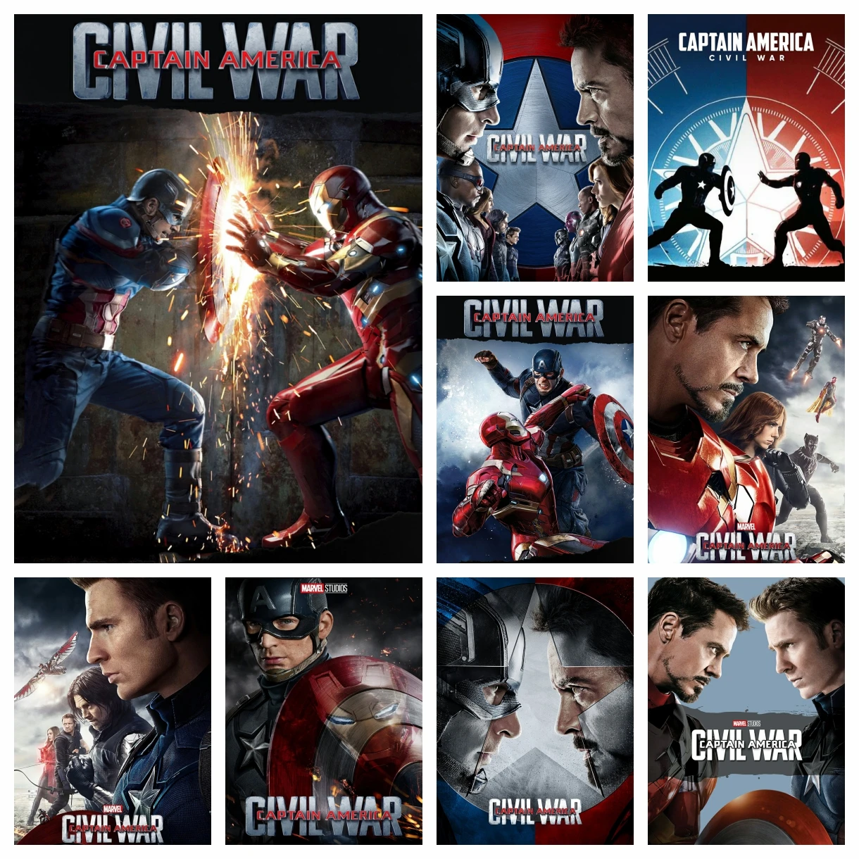 DIY Diamant Kunst Malerei Kits CAPTAIN AMERICA CIVIL WAR Stickerei Schmuck Mosaik Kreuz Stich Home Decor Kinder Geschenk Handwerk