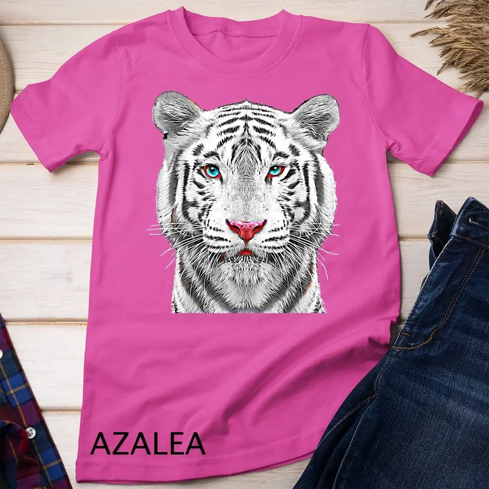 Siberian White Bengal Tiger Unisex T-shirt