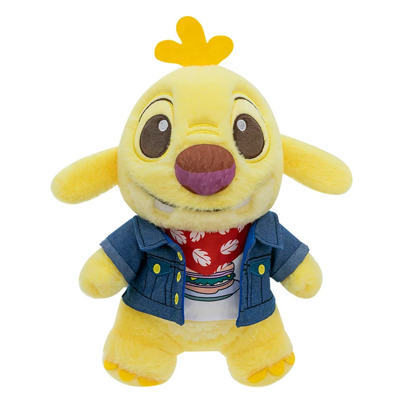 Nuovo Dressing Stitch Cartoon Anime Toy Giallo Stitch Doll Peluche Cute Stitch Peluche Bambola Cuscino per Dormire Animali Regali per Bambini