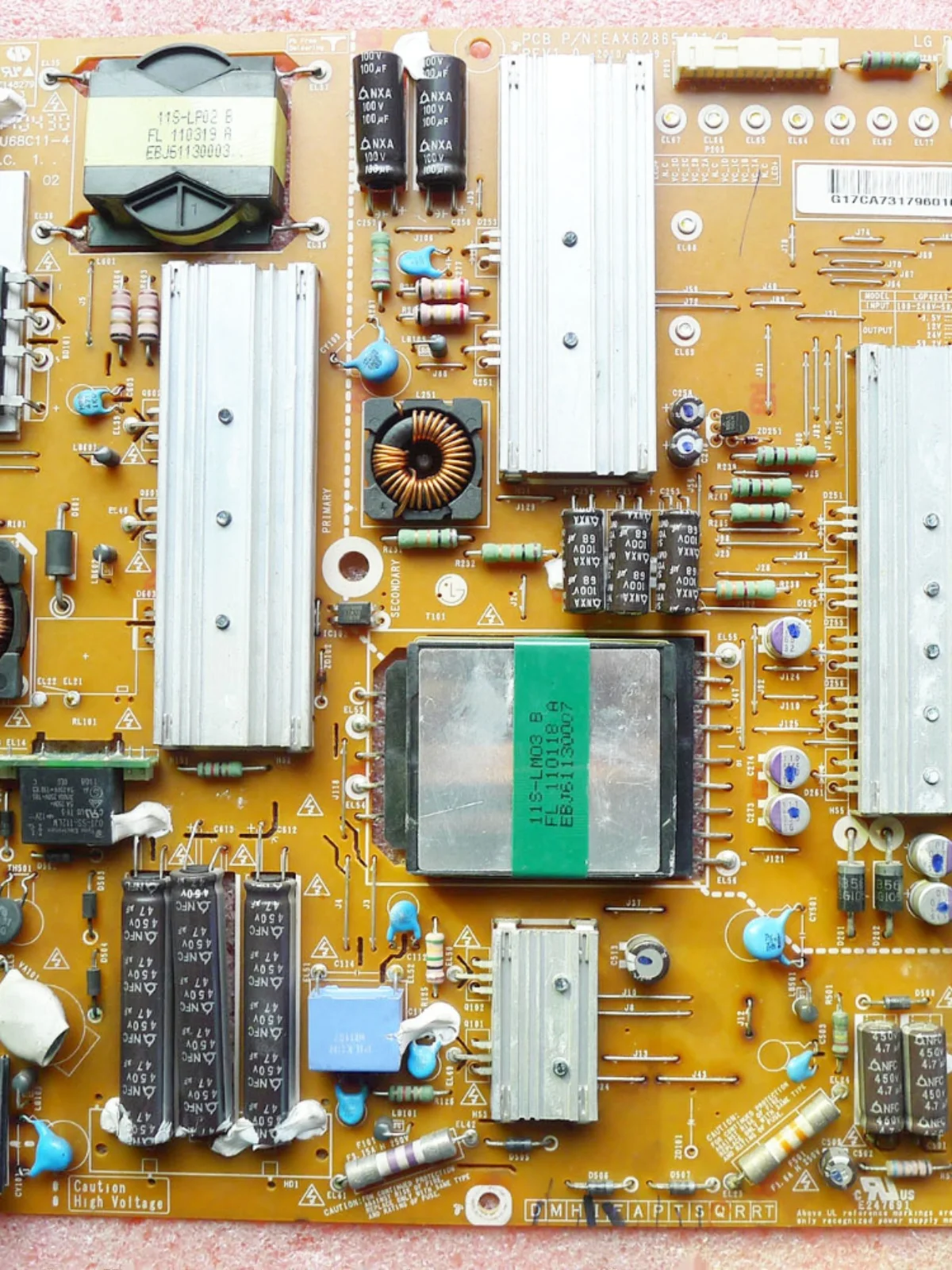 47LV365C-CB 47LW5500 EAX62865401/8 EAY62169801 test ok circuit board motherboard