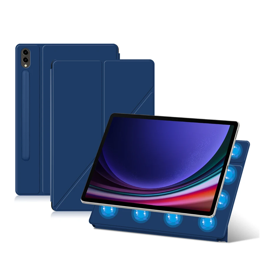 Magnetische Hülle für Samsung Galaxy Tab S9 S10 FE S7 S8 Plus S9FE S7FE S9+ S8+ S8 S9 S10 Ultra Talbet Stand Smart Shell Cover Cases – Detail 26