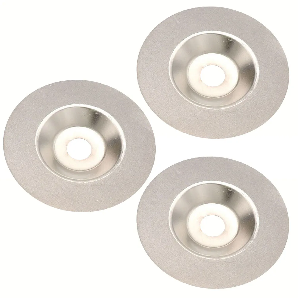 

3Pcs Diamond Grinding Disc 100mm Cut Off Disc Grinding Wheel Emery Sharpening Disc 400/600/800grit Angle Grinder Blade Tools