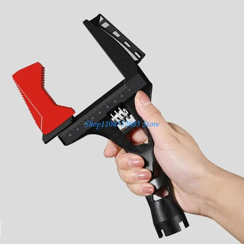 

Y6GD Faucet & Sink Wrench Plumbing Wrench Basin Wrench Multi-purpose Wrench Washroom
