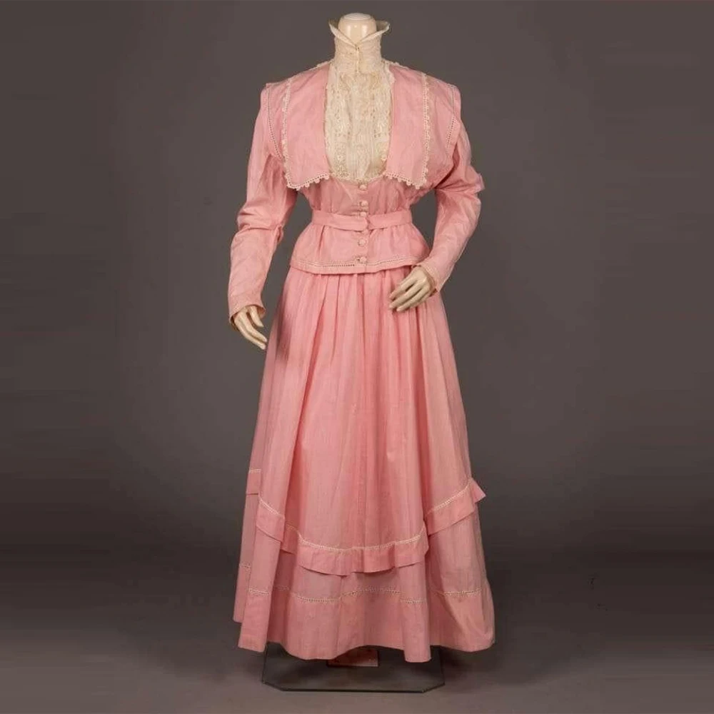 

1890s Day Morning Dress Victorian Edwardian Duchess Afternoon Walking Costume Renaissance Civil War Southern Belle Ball Gown