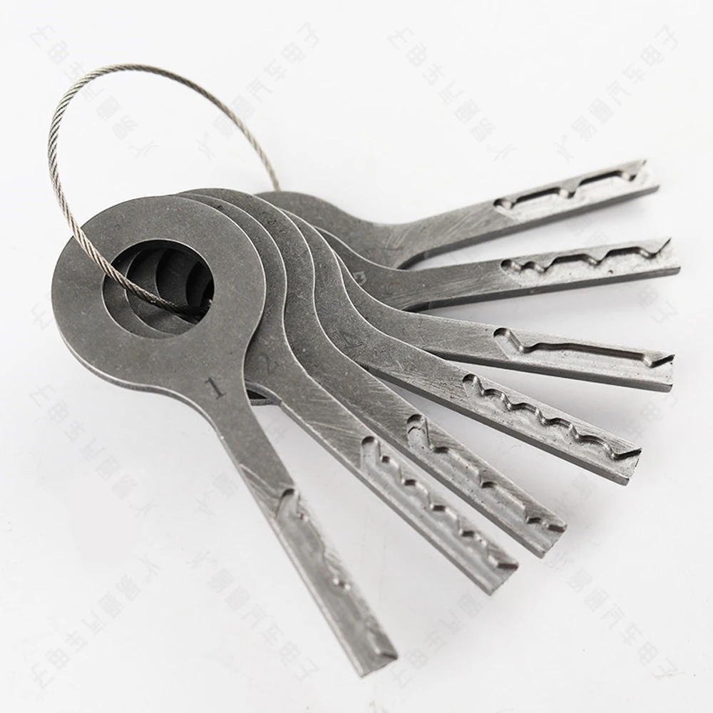 Llave de cerrajería con ranura interior GOSO HU66 HU92 HON66 HU101 HU64 HU100 herramientas de cerrajería para BMW, FORD, peugeot, etc.