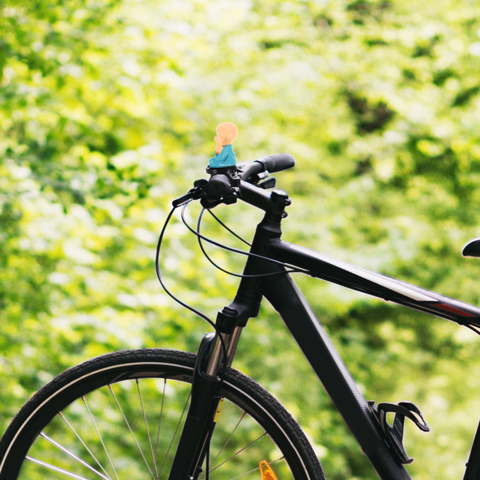 

Cute Cartoon Bicycle Decoration Motorcycle Strap Cartoon Electric Bike Ornament Dashboard Decoration Car Home Display