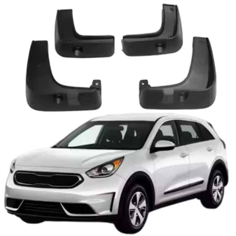 

Modification Auto Parts Car Front Rear Mud Flap Fender Mudflaps Splash Guards for Kia Niro 2016-