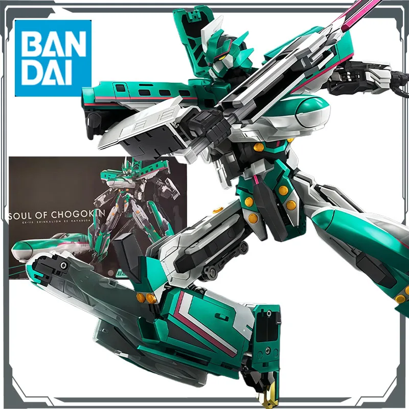Bandai Original Soul of Super Alloy Evolution Rion Anime Action Figures Toys for Boys Christmas Gift Collectible Model Ornaments