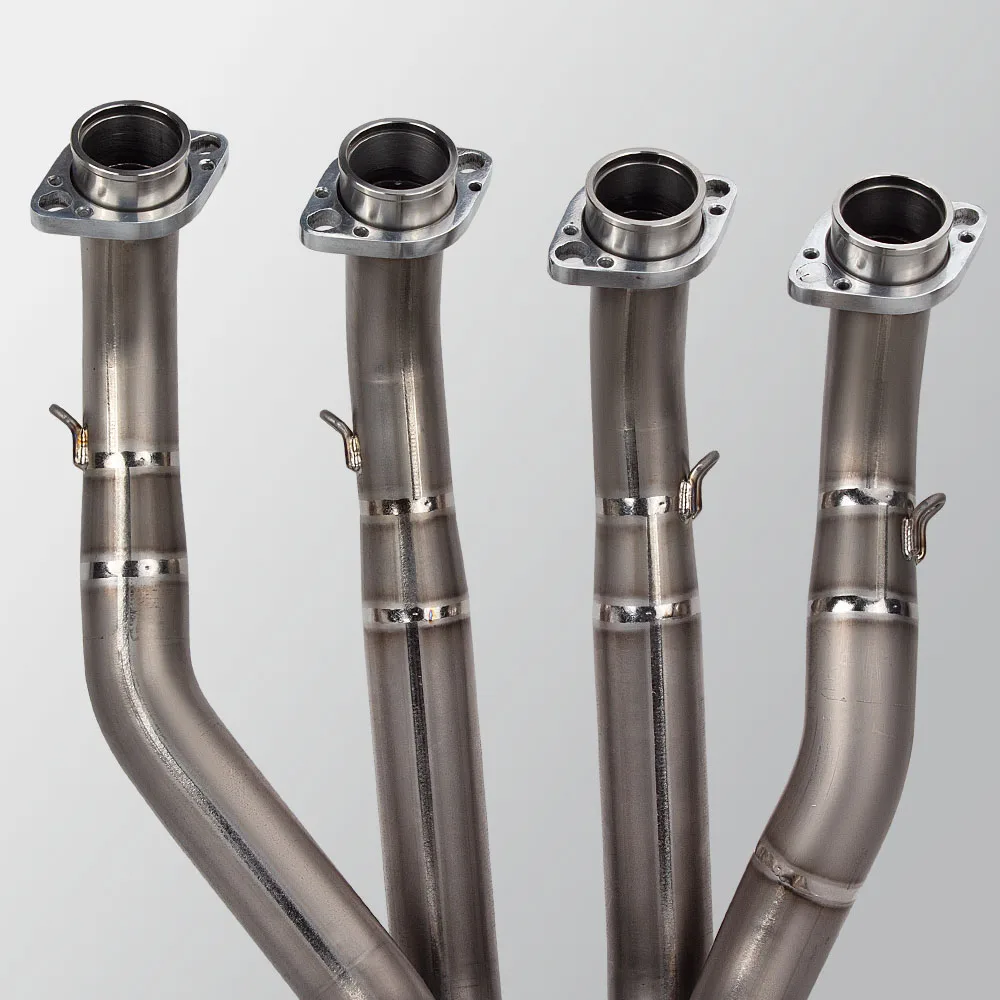 For Kawasaki Z900 Z-900 2017-2025 Years Motorcycle Exhaust Manifold Full Titanium Escape Front Link Pipe Compatible OE Muffler