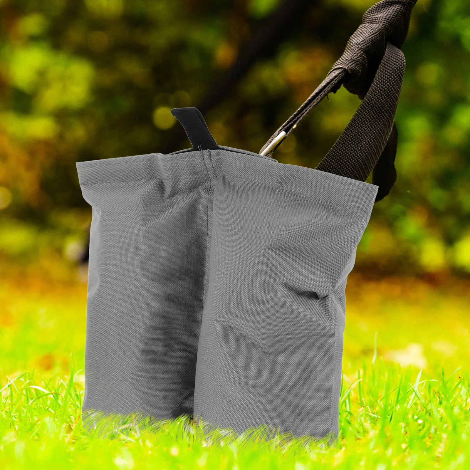 2pcs Tent Fixed Sandbags Heavy Duty Oxford Cloth Canopy Weights for Gazebo Legs Patio Umbrella Camping Outdoor Furniture