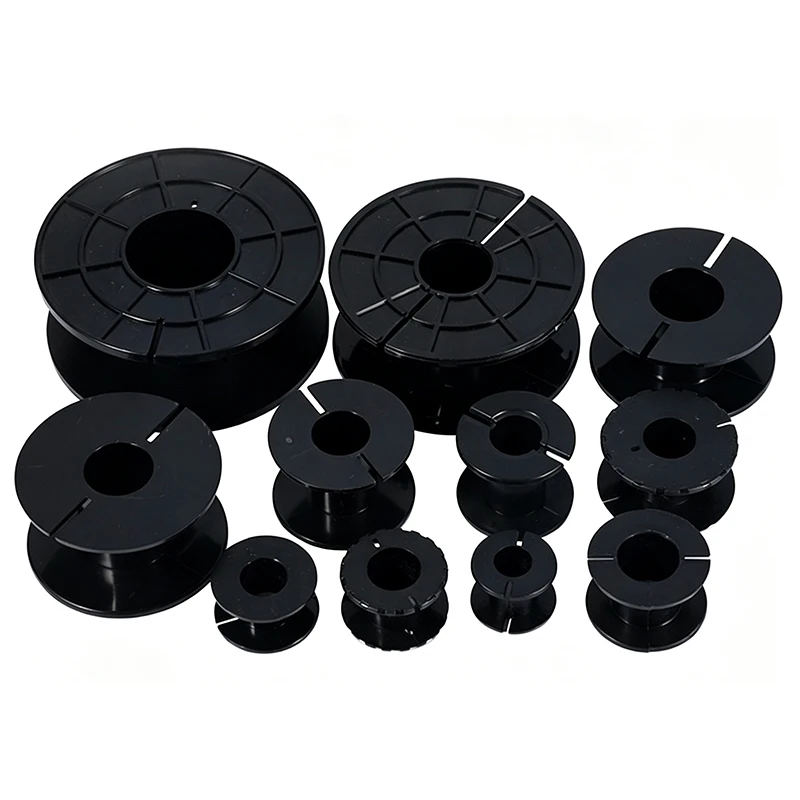 2Pcs Φ12-95mm Plastic Round Bobbin Wire Coil Frame Skeleton Inductor Winding Frame for Amplifier Crossover Inductor Coil Frame