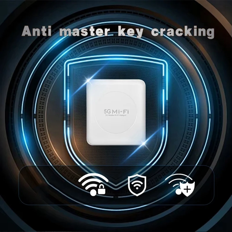 BAAD 5G Wifi 6 enrutador Wifi de bolsillo con ranura para tarjeta SIM punto de acceso móvil inalámbrico enrutador Mifi compatible con 10 usuarios para viajes Oficina