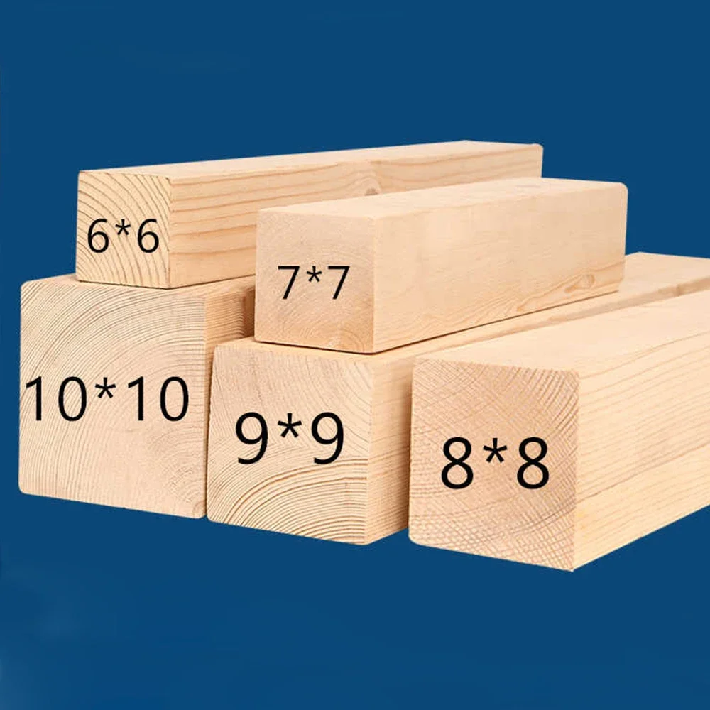 

5 шт., длина 100 мм, твердая квадратная деревянная полоса, маленькие деревянные стержни, модель «сделай сам», материал, ремесла, украшения, детали для изготовления 20/30/40/50/60/70 мм