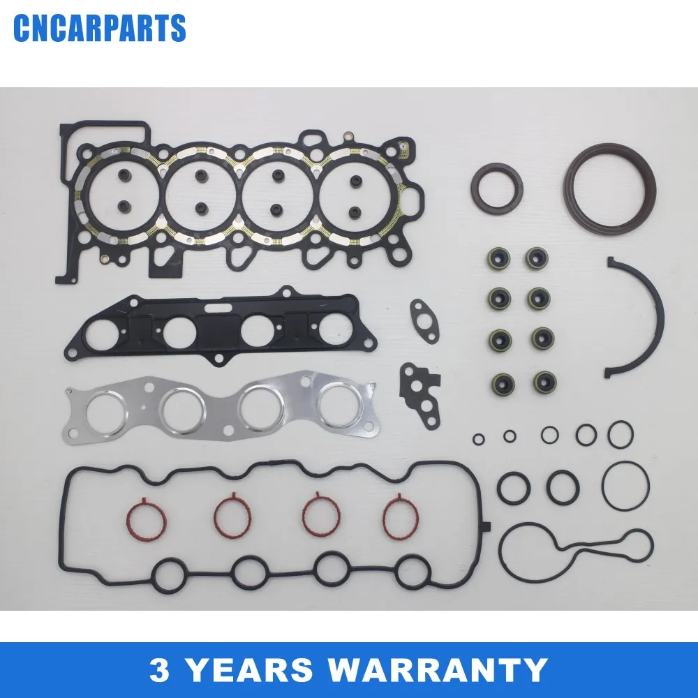 

Полный комплект прокладок для головки L13A5 L13A1 L12A2 L12A3 L13A Подходит для Honda JAZZ II Подходит для ARIA 1.2L 1.3L 1.4L 03- 50248200 VRS