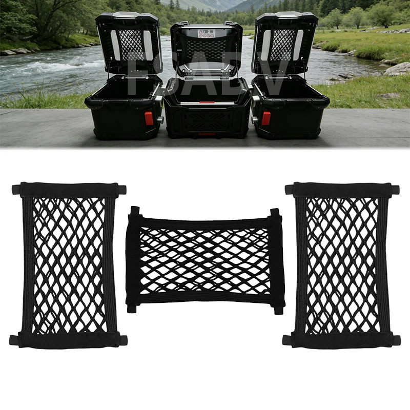 

For BMW R1300GS ADV 2025-2026 Motorcycle High Strength Storage Net Luggage Side Box Network R 1300 GS Adventure R1300GSA