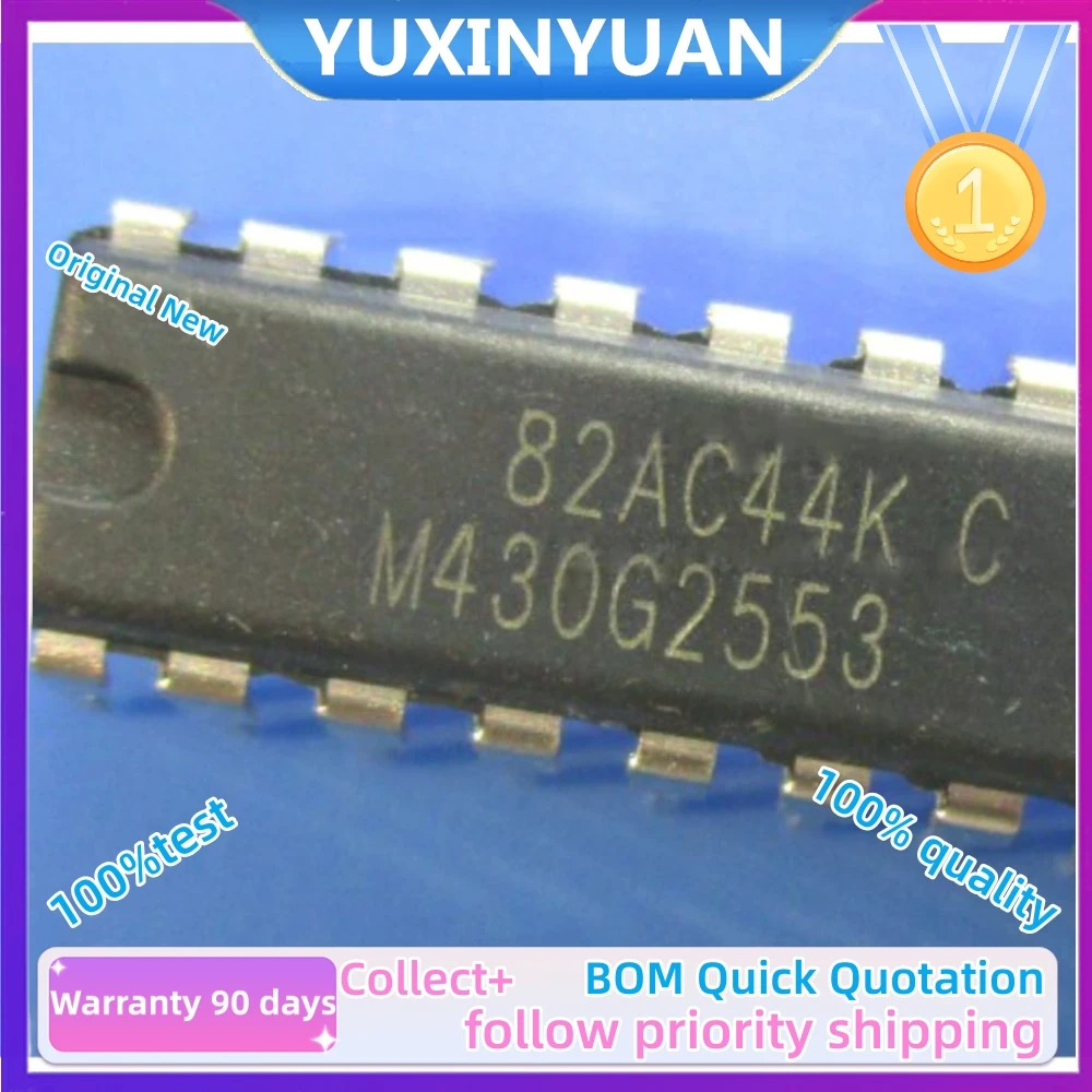 1PCs/Lot New  SP430G2553IN20  DIP20 MSP430G2553IPW28R MSP430G2553IPW20R MSP430G2553IRHB32R  IC MCU Chips  in Stock 100%Quality