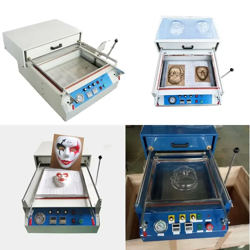 for STRONG brand PVC PP ABS Acrylic Blister Thermoforming Vacuum Forming Machine Manual 3D Letter Labeling Machine Multi